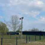 18.04.2021: Die Außenanlage weiter vorbereitet