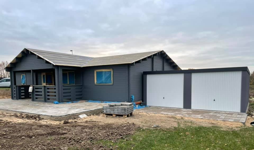 Weiter ging es mit Haus, Terrasse & Co