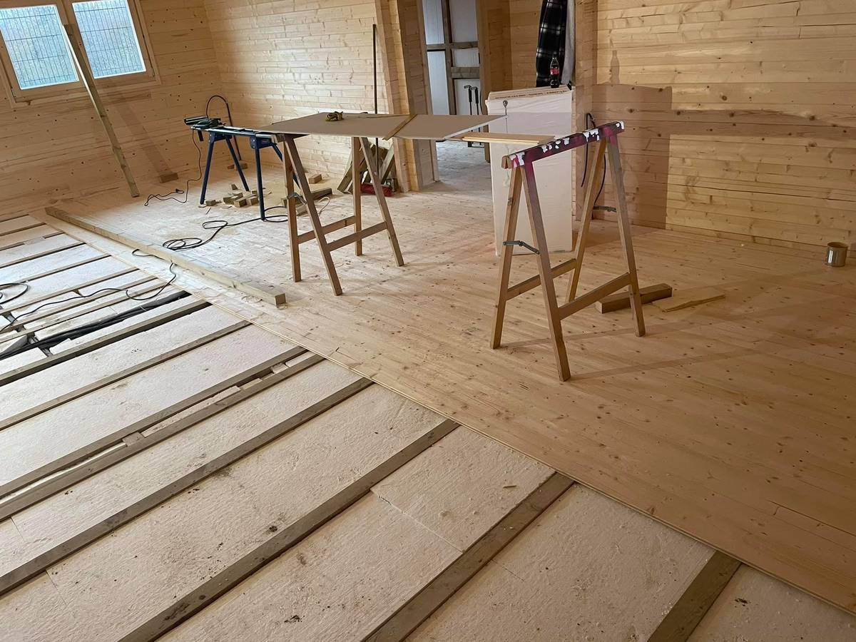 Weiter mit dem Innenausbau